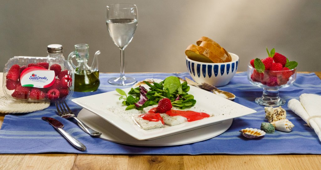 Spigola-lamponi-ricette-frutti-di-bosco-Sant'Orsola