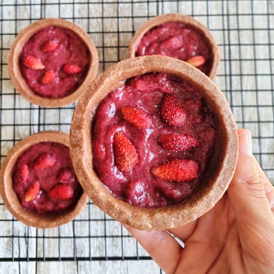 Tartellette-crostatine-fragoline-ganache-cioccolato-fondente-SantOrsola-piccoli-frutti-frutti-di-bosco-ricette-frutti-di-bosco