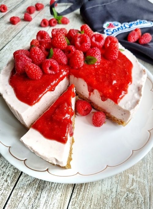 Cheesecake-ai-lamponi-senza-glutine-ricetta-Sant'Orsola