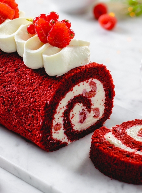 Rotolo-red-velvet-frutti-di-bosco-ricetta-LuCake-Sant'Orsola-ricette-natalizie-natale